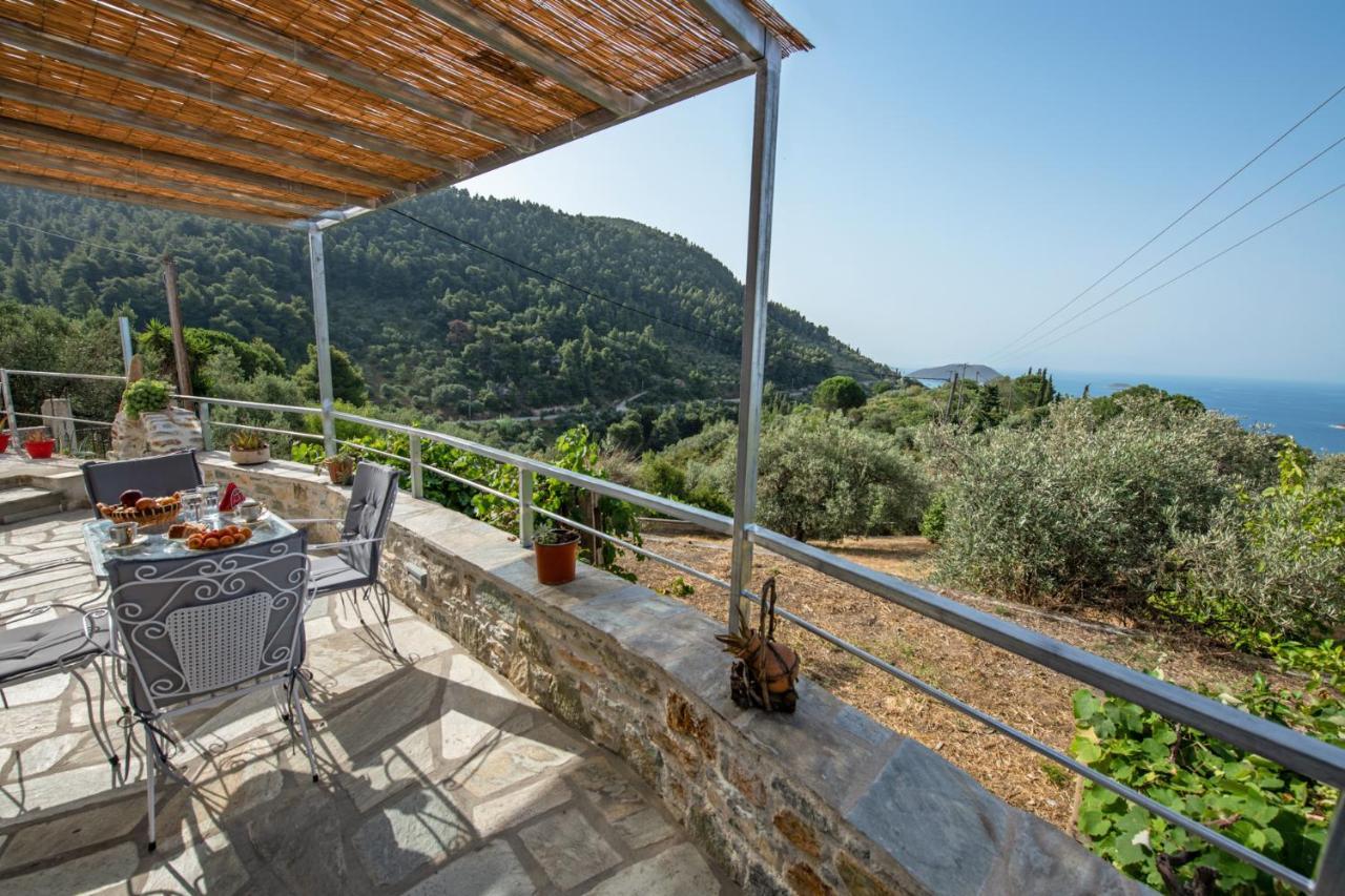 Oneiro Cottage Skopelos Eksteriør billede