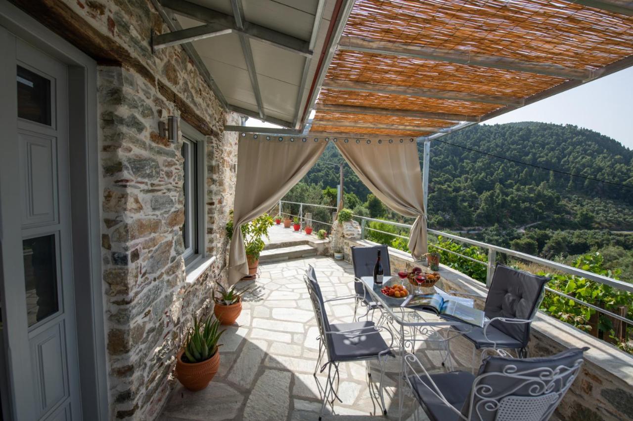 Oneiro Cottage Skopelos Eksteriør billede