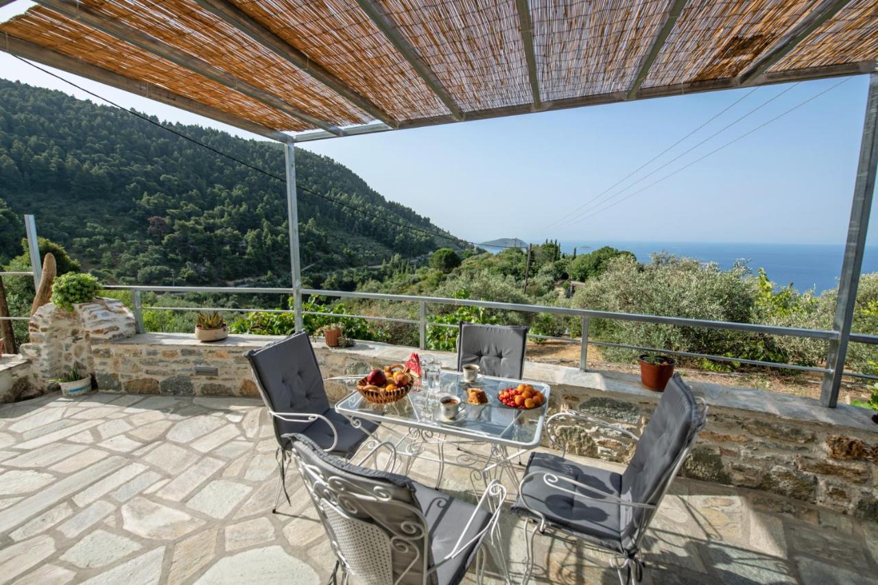 Oneiro Cottage Skopelos Eksteriør billede