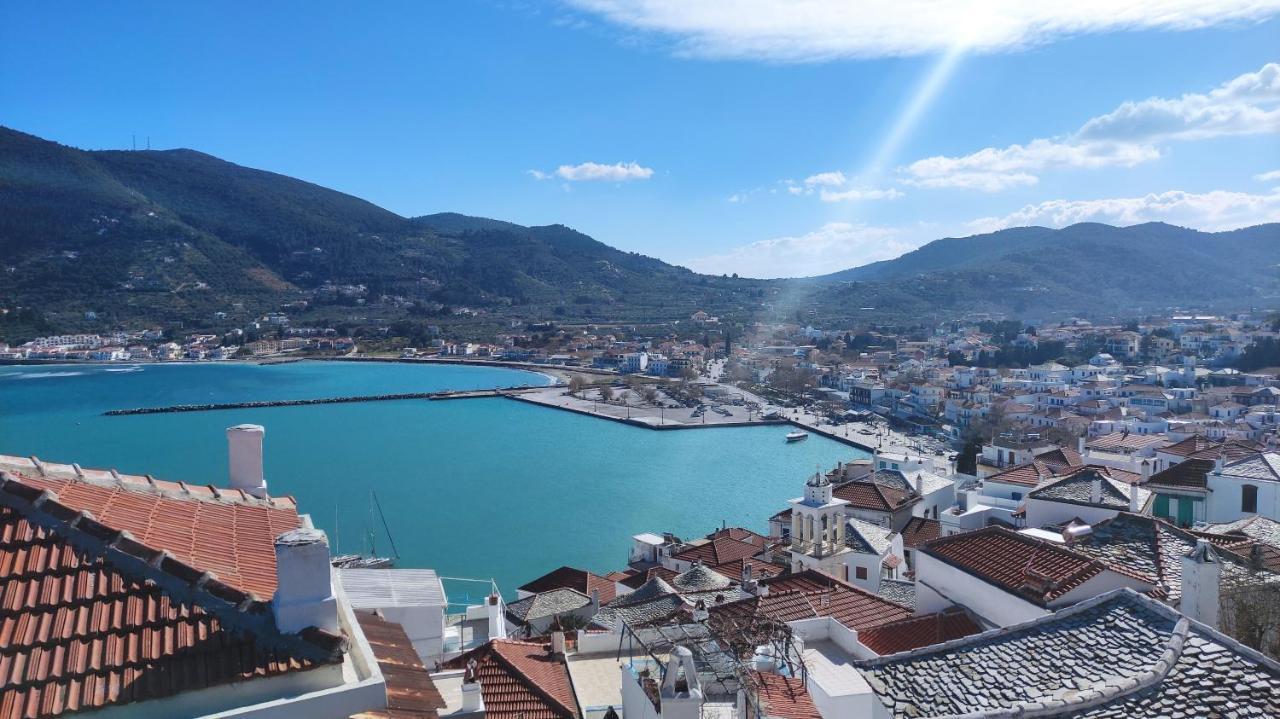 Oneiro Cottage Skopelos Eksteriør billede